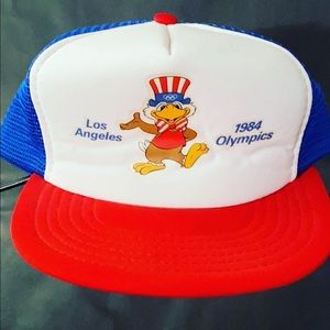Vintage 1984 L.A Olympic flat-brim hat